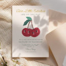 Buscar cherry invitaciones Rojo