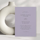 Buscar lavender wedding invitaciones Clásico