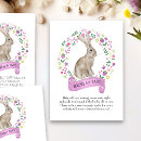 Buscar conejo de conejito invitaciones Futura madre