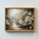 Buscar pinturas al óleo posters Jardín