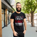 Buscar papá loco camisetas Divertido