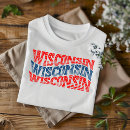 Buscar wisconsin camisetas 6 º estadía
