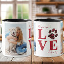 Buscar pintura tazas Amante de los perros