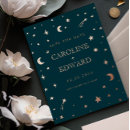 Buscar luna y estrellas invitaciones Sol