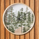 Buscar vegetal relojes de pared Acuarela