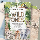 Buscar del safari invitaciones de cumpleaños Bebe