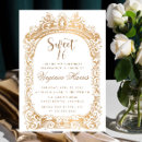 Buscar frontera ornamental invitaciones Oro