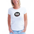 Buscar 50 años de feliz cumpleaños mujer camisetas Cincuenta