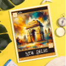 Buscar nueva delhi postales Retro