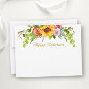 Buscar sunflower tarjetas nota Flores