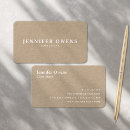 Buscar kraft rústico tarjetas de visita Profesional