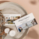Buscar fotógrafos del boda tarjetas de visita Fotográfica