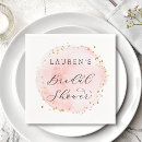 Buscar pétalos servilletas Ducha de novia elegante