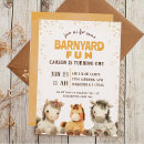 Buscar granero de caballo invitaciones Para niños