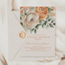 Buscar naranja y crema invitaciones Para todos