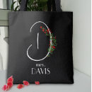 Buscar boho bolsos Letra inicial monograma