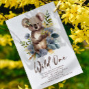 Buscar koala invitaciones Bosque