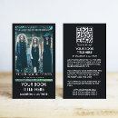 Buscar promoción del libro tarjetas de visita Escritor