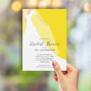 Buscar vestido amarillo invitaciones Ducha de novia