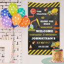 Buscar señal de tráfico posters Construcción