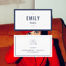 Buscar diseño marino tarjetas de visita Para ella