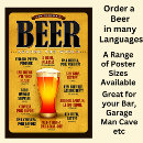 Buscar cerveza posters Para él