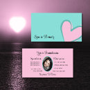 Buscar corazones coloridos tarjetas de visita Para ella