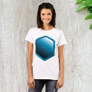 Buscar hexágonos camisetas Para ella