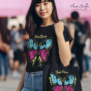 Buscar mariposa mujer camisetas Cita