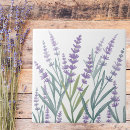 Buscar lavanda floral azulejos Acuarela