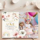 Buscar watercolor unicorn invitaciones Caprichoso