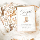 Buscar little cowgirl invitaciones Vaquero