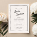 Buscar noche invitaciones Almuerzo de novia