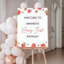 Buscar fresa decoracion Chica 1 ᵉʳ cumpleaños
