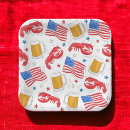 Buscar bandera los estados unidos de america platos Estrellas