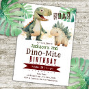 Buscar de los dinosaurios invitaciones Niños