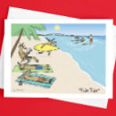 Buscar vacaciones de la playa tarjetas General y unisex