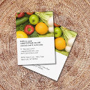 Buscar vegetable tarjetas de visita Verduras