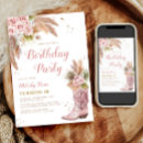 Buscar cowgirl boot invitaciones Para ella