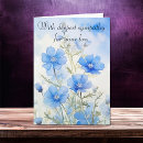 Buscar profundo tarjetas Azul