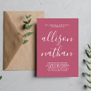 Buscar escritura invitaciones Minimalista
