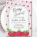 Buscar strawberry invitaciones Adorable