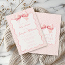 Buscar cinta rosada invitaciones Futura madre