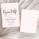 Buscar fiesta de pijama del bachelorette invitaciones Ducha de novia