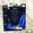 Buscar azul invitaciones quinceañera Hija