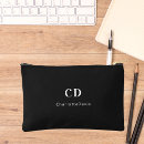 Buscar minimalista bolsas cosmetica Iniciales