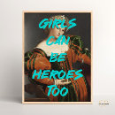 Buscar héroes posters Para ella