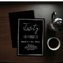 Buscar número cuatro invitaciones Moderno
