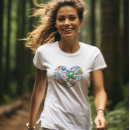 Buscar cinta verde camisetas Corazón