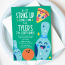 Buscar fiesta la bolera invitaciones de cumpleaños Para niños